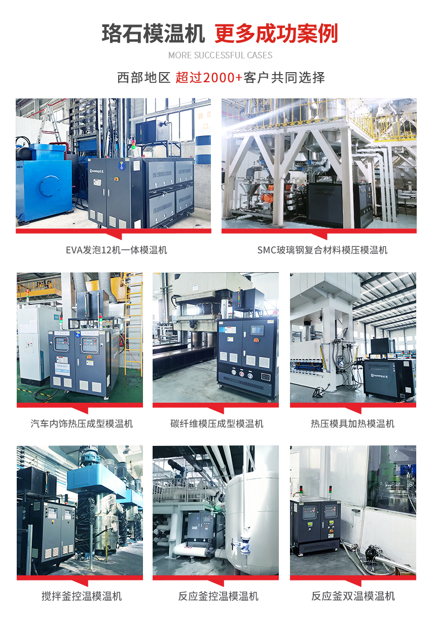 雙機一體模溫機案例